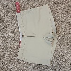 Chino shorts, size 8, 3" inseam